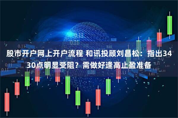 股市开户网上开户流程 和讯投顾刘昌松：指出3430点明显受阻？需做好逢高止盈准备
