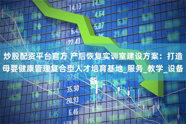 炒股配资平台官方 产后恢复实训室建设方案：打造母婴健康管理复合型人才培育基地_服务_教学_设备